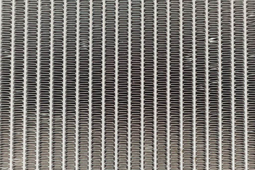 heat exchanger up close